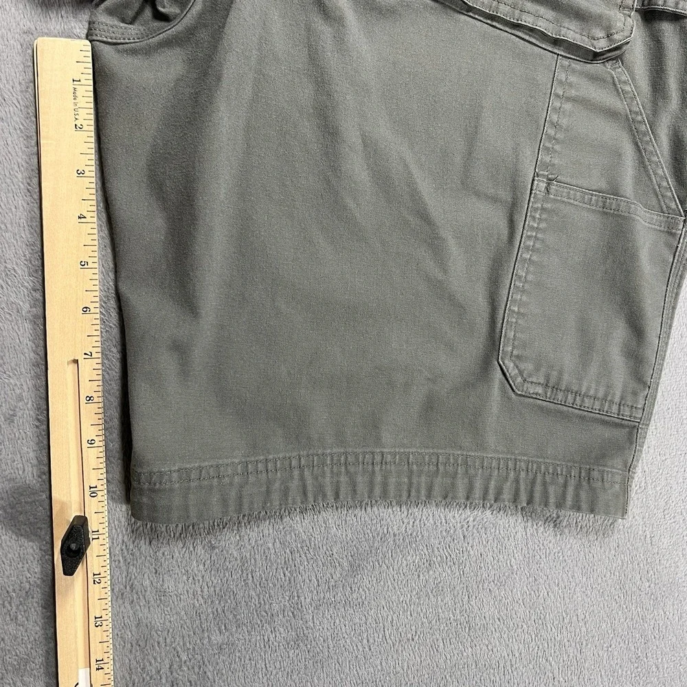 Duluth Trading Shorts Mens 44 Green Cargo 11